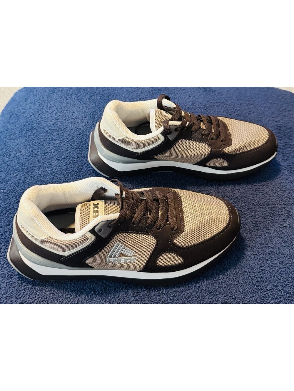 Reebok-RBX-Size 6-NEW-Brown/White/Grey-Athletic/Comfort